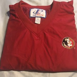 Logo Athletic FSU pullover wind breaker. XL
